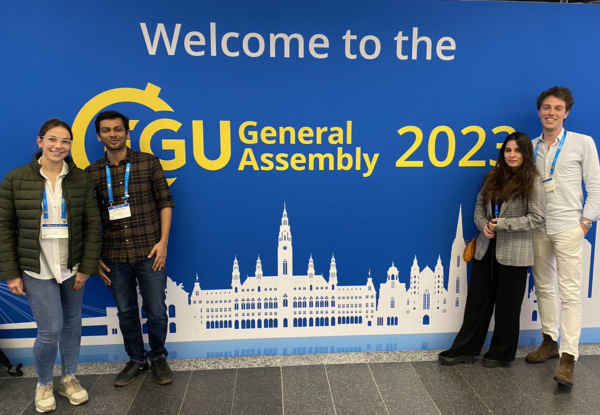 Bye #EGU23 what an intense week! It has been a very enriching experience, we come back home with many ideas and new collaborations to continue our research on #climate and #health - #episgo2EGU23 see you next year! <a href="/ISPMBern/">ISPM Bern</a> @CentreOeschger