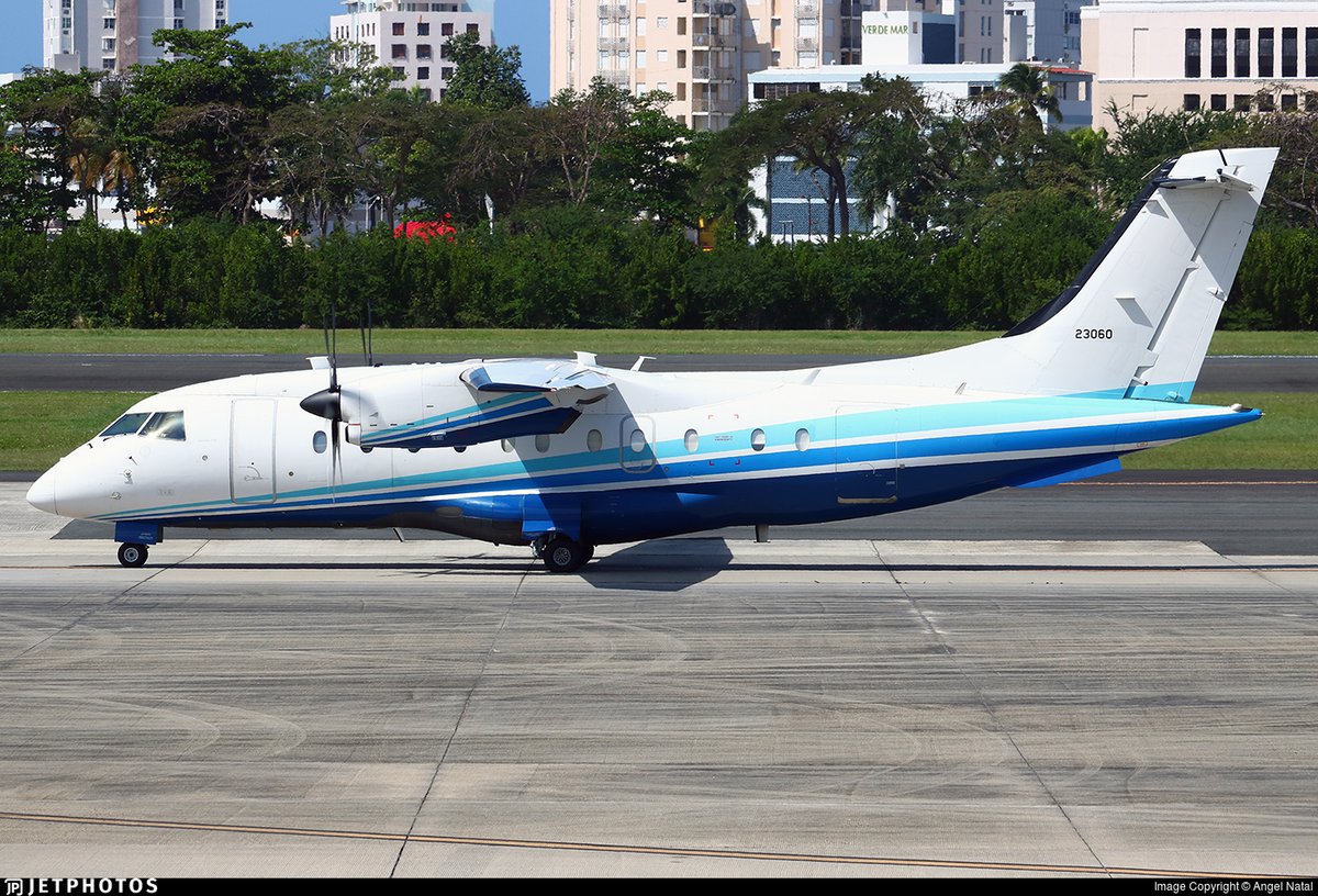 KTPAtweeter's tweet image. #PlaneAlert ICAO: #AE68B9 Tail: #123060 
Owner: #USSOCOM
Aircraft: #Dornier C-146A
2023/04/28 09:59:50
#D328 #SpecialOps #Covert cdn.jetphotos.com/full/6/39606_1… 
globe.adsbexchange.com/?icao=AE68B9&amp;amp;s…