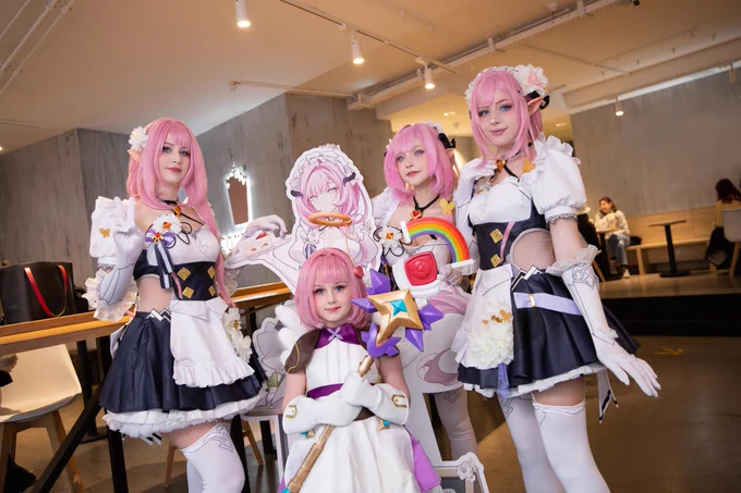 Here are the highlights of the anniversary celebration local scene!  The bubble tea collab event is underway! Don't miss it out! We hope you can remember these fantastic moments and stay with Honkai Impact 3rd for another great year! #HonkaiImpact3rd #GLB5thanniversary