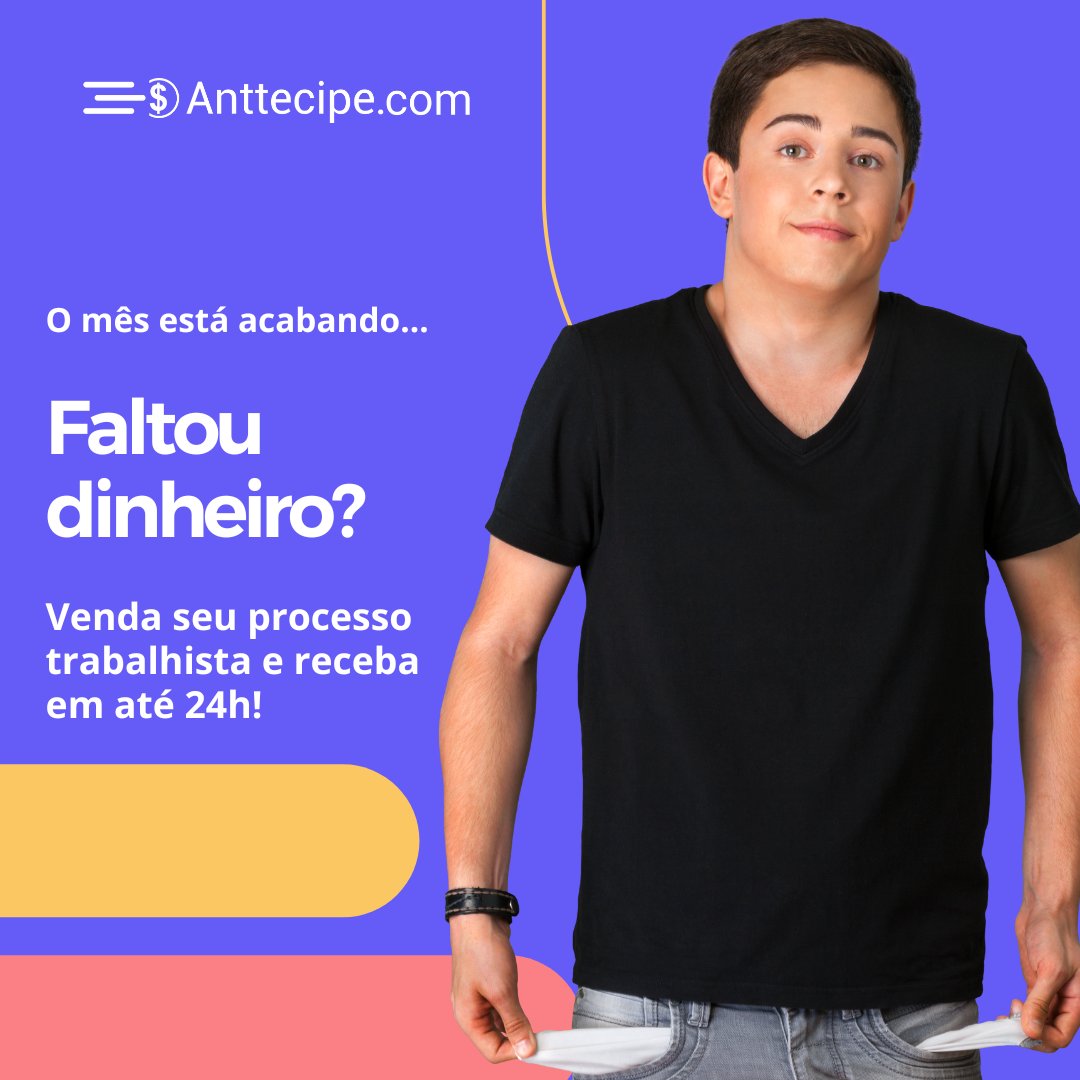 anttecipe's tweet photo. Fim de mês chegando e a conta bancária já está vazia?
Venda o seu processo trabalhista e receba em até 24h após contrato!
https://t.co/Tb2SV2kbyD
(11) 91414-5784 (WhatsApp)

#anttecipe
#creditojudicial
#cessaodecredito
#processotrabalhista
#antecipacaodecredito
#emprestimo https://t.co/PLVDLGWNKR