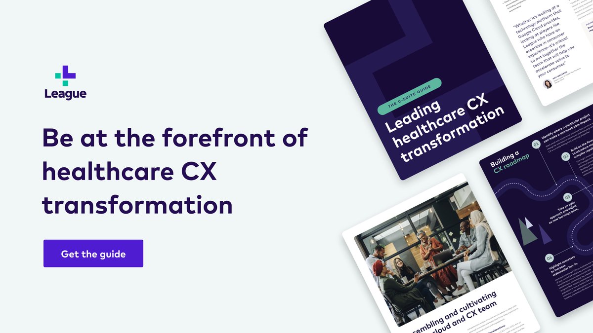 There is no doubt: #healthcareCX needs to be transformed. Get the C-suite guide to learn actionable insights for leading CX transformation to drive #healthengagement, improve loyalty, reduce costs and expand market share ➡️ bit.ly/424wXP7

#HealthcareTransformation