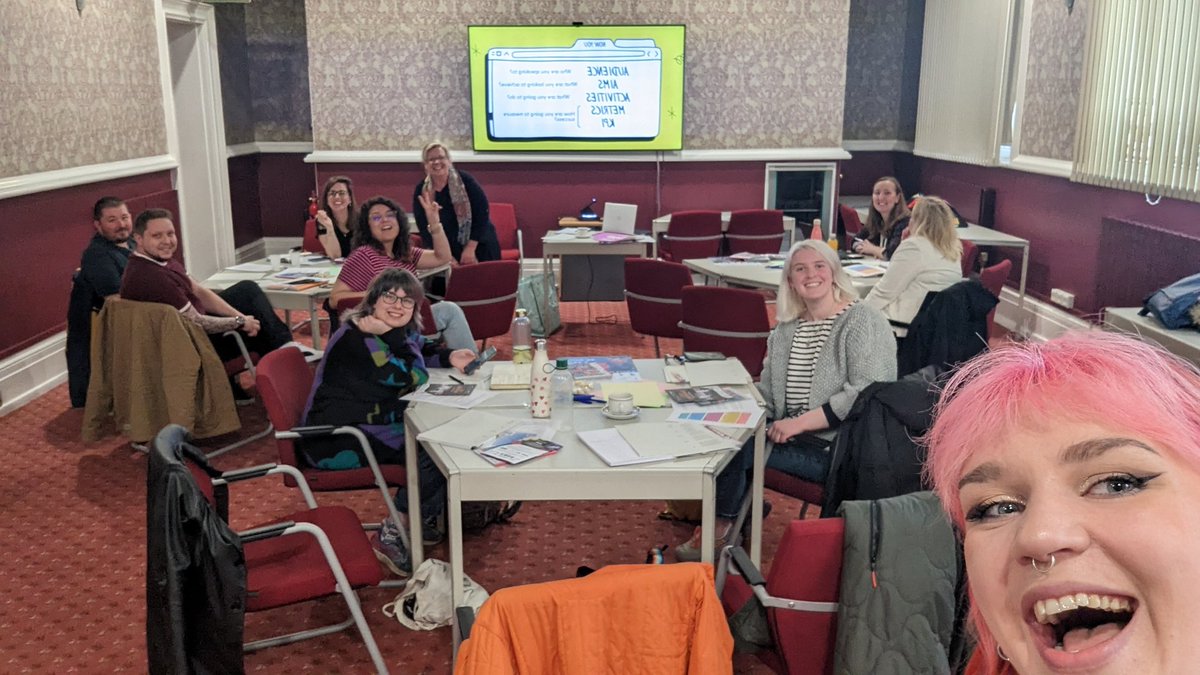 Our head of marketing <a href="/jenniofficially/">Jenni</a> is out in Grimsby today sharing her expertise on marketing for events with brilliant arts &amp; events people in NL &amp; NEL  
Thanks @GrimsbyCreates for having us!
@fmhodson @theculturehouse <a href="/CLEETVUK/">clee.tv</a> <a href="/ElisBallard/">Elis Ballard</a> @oncetherewasafrog @oliviapadle
