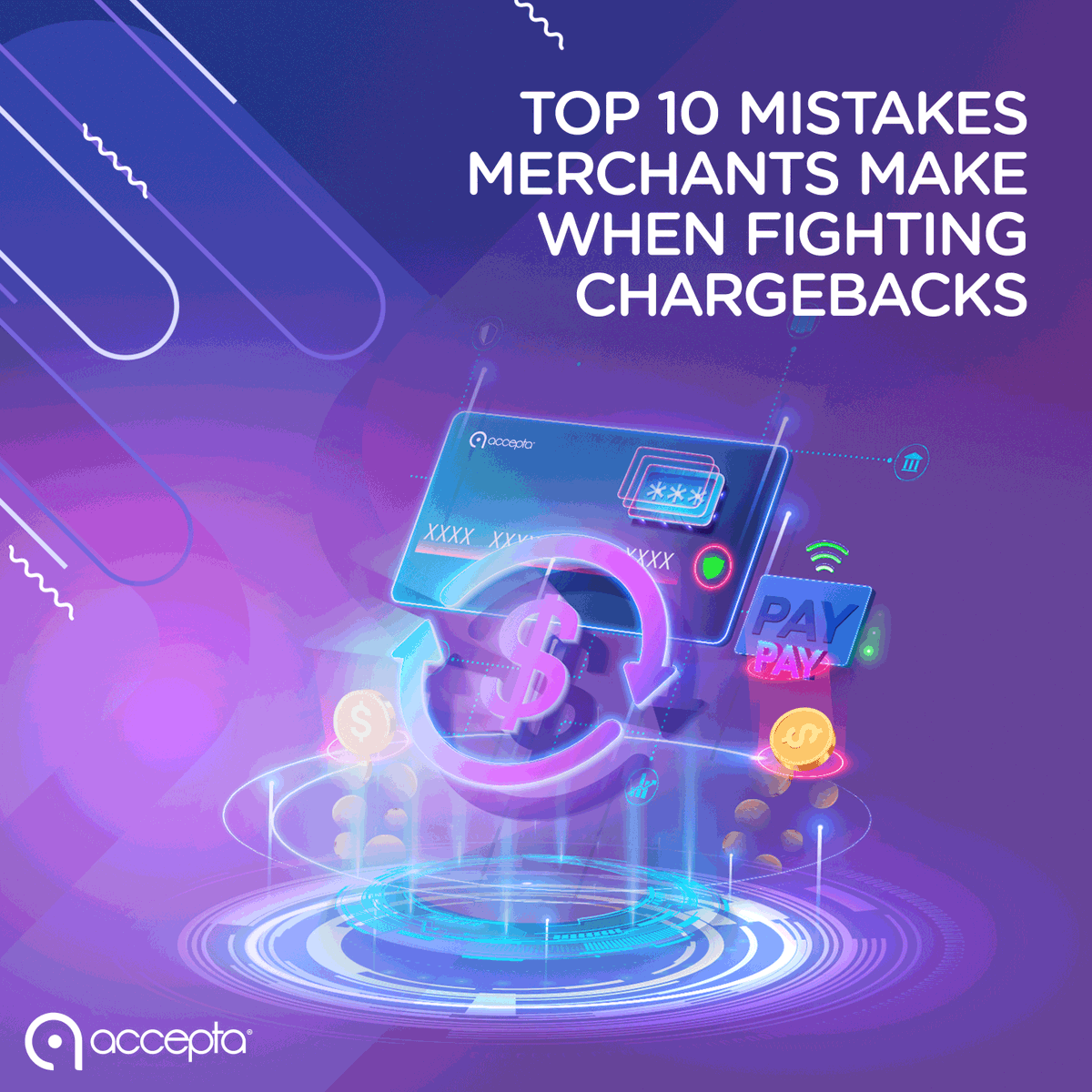 acceptapayments's tweet photo. #Chargebacks are some of the most disruptive payment processing complications when not managed on time and appropriately.

Learn how to minimize and deal with chargebacks in this month’s blog: https://t.co/bV5CwJsJYT

#Accepta #Blog  #PaymentProcessingSolutions https://t.co/Sw176JWuAk