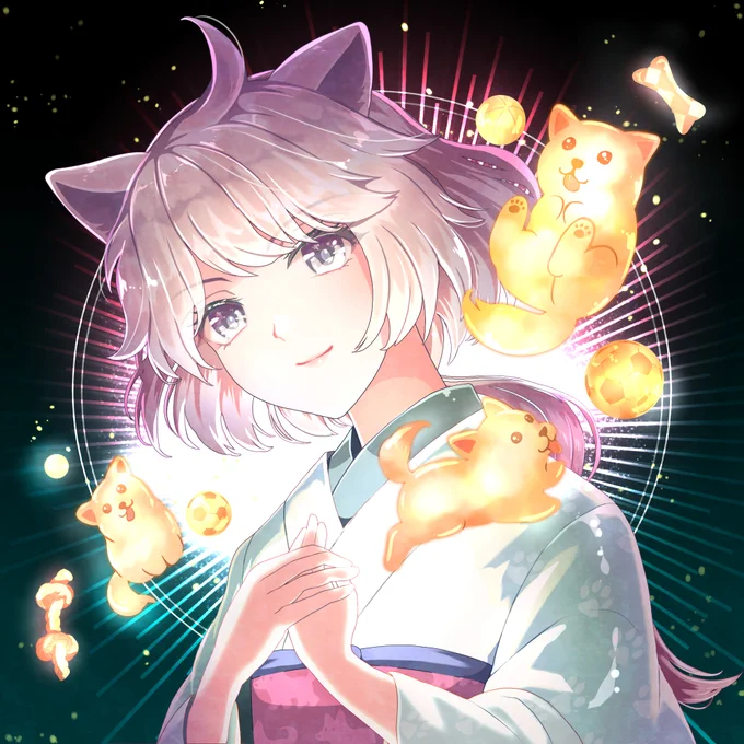 とりあえず今日の作業はここまで～! ルパン映画見ながら作業してたんですが、やっぱり好きだな～!大ファンなんです 大学生の頃、モンキーパンチ先生の握手会にも行きました!  ではでは、そろそろ! 今日の過去絵紹介は犬子ちゃん おやすみなさいです～