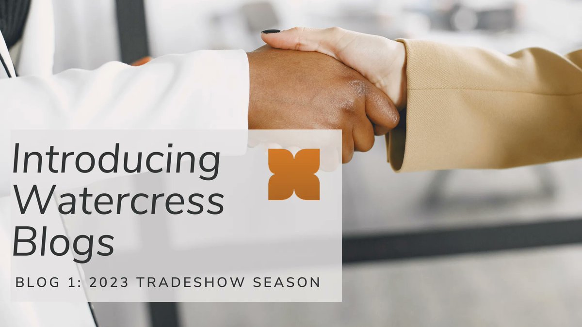 WatercressFin's tweet photo. Check out Watercress Financial's first Blog! The 2023 Tradeshow season is bringing more personal connections than ever before.

Read all about it here: https://t.co/QVHtd9sO19 https://t.co/QUSN7sd1co
