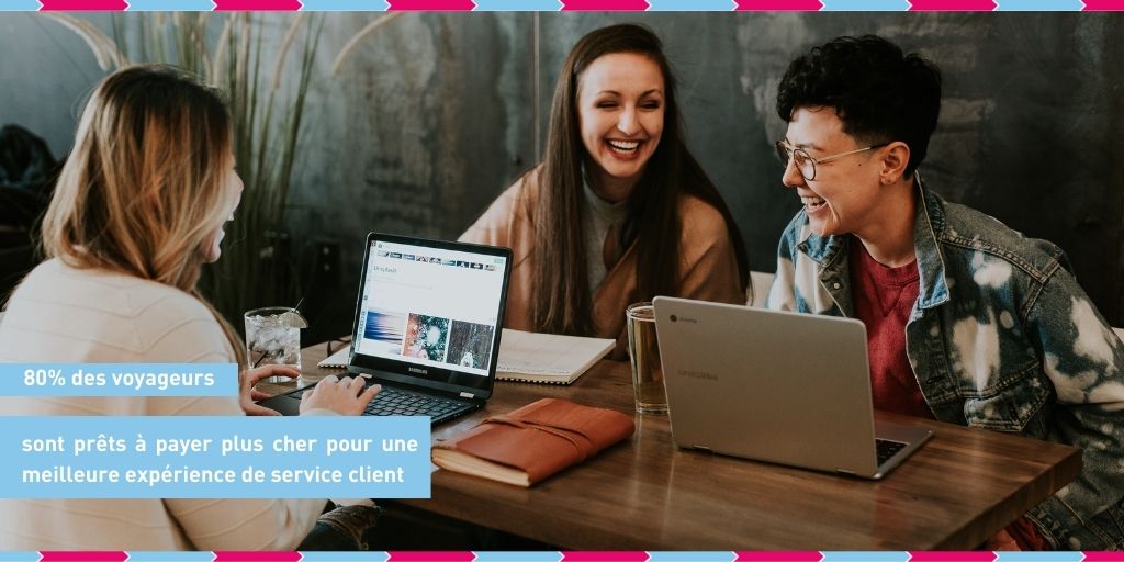 LesEntDuVoyage's tweet photo. Saviez-vous que 80 % des clients sont prêts à payer plus cher pour une meilleure expérience de #serviceclient ? 🤔
En tant qu'#agentdevoyages, vous pouvez proposer des conseils personnalisés, des options de voyage uniques ou une réponse rapide aux préoccupations de vos clients.🧳 https://t.co/S2RPYjUExf