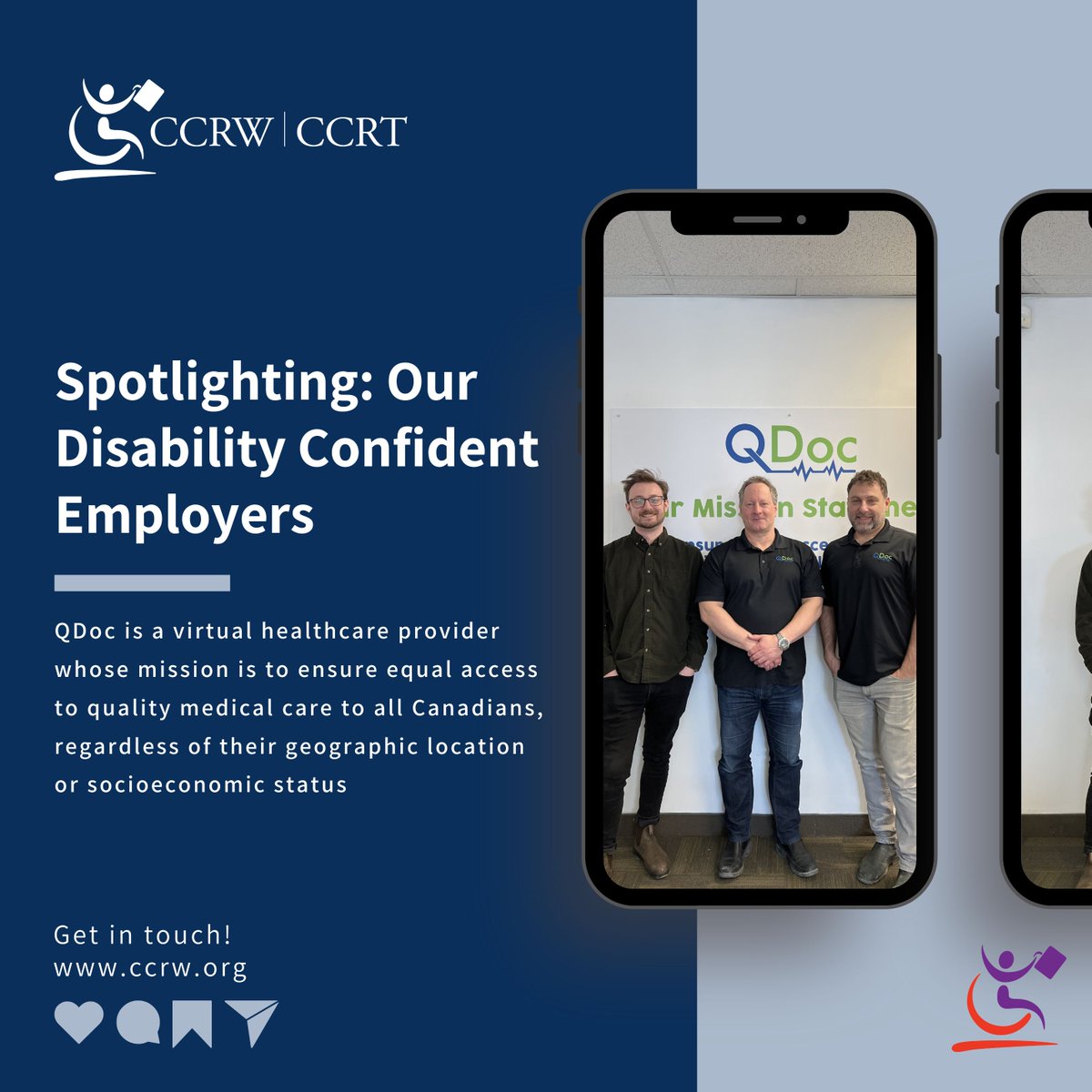 <a href="/QDocInc/">QDoc.ca</a> is a virtual healthcare provider whose mission is to ensure equal access to quality medical care to all Canadians, regardless of their geographic location or socioeconomic status. 🫶