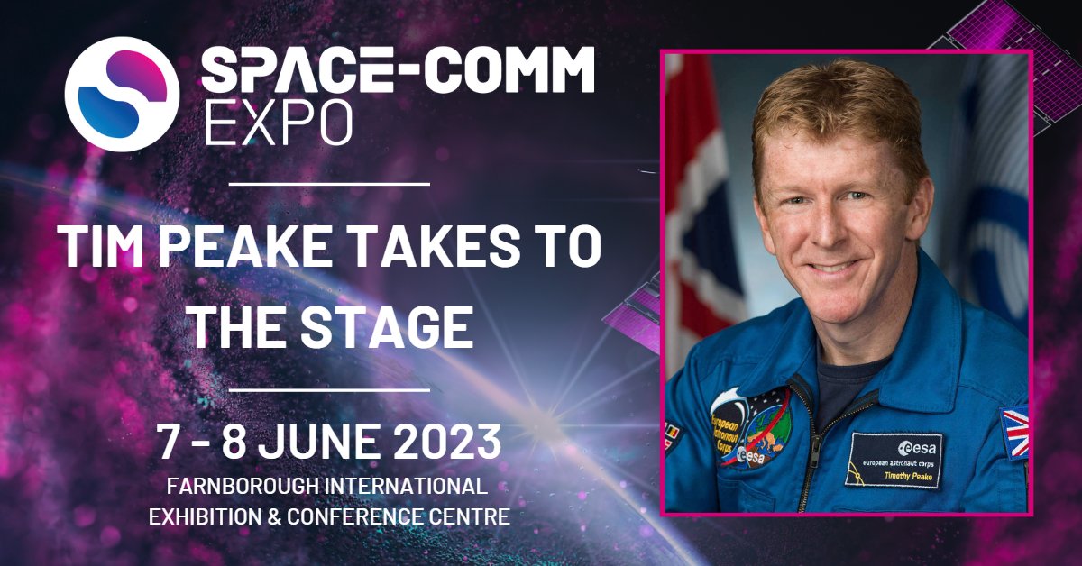 eandt_connect's tweet photo. .@astro_timpeake takes to the stage at @SpaceCommExpo

‘Space is Hard’, it is the Engineers who make impossible things possible. If you work in #engineering &amp; have an interest in #space you must attend #SCE23 - it's where the industry meets. Register: https://t.co/AnXjy2P8JB
#ad https://t.co/utpyCRRxeV