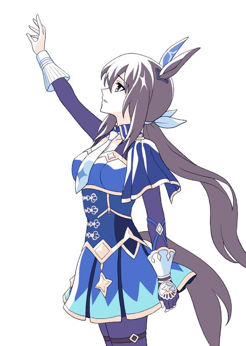 「あの子に捧げる星を この脚で勝ち取ってみせる」  #ウマ娘 #アドマイヤベガ #ウマ娘ロードトゥーザトップ