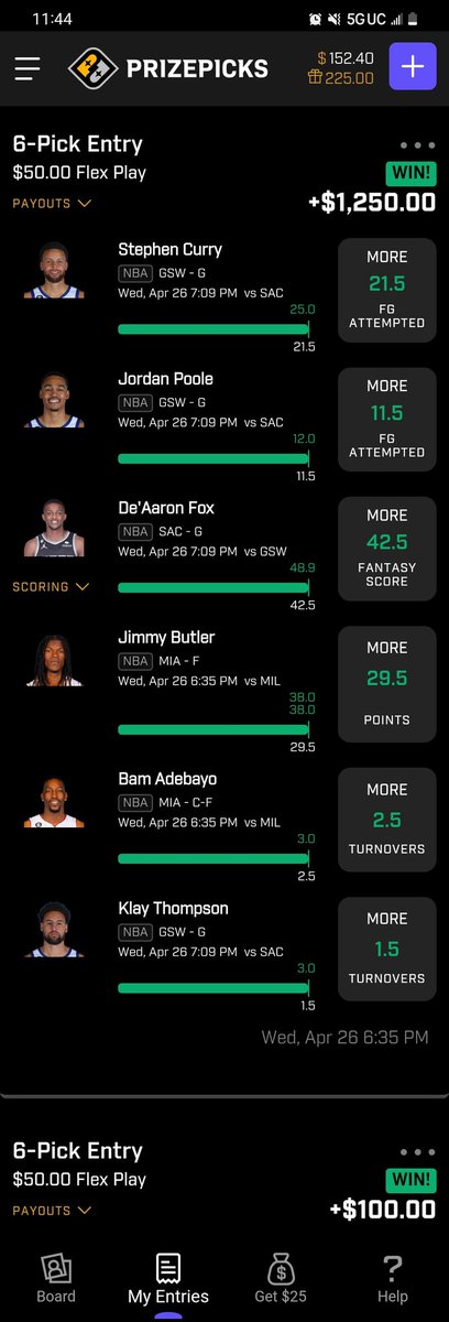 6 piece!! #prizepicks