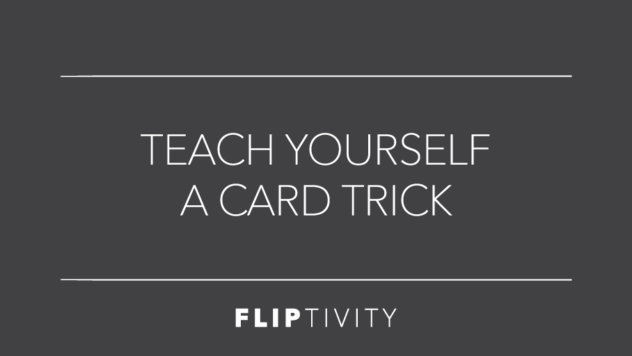 Fliptivity's tweet image. Today's Fliptivity #cardtricks ow.ly/J7J250NFlPZ