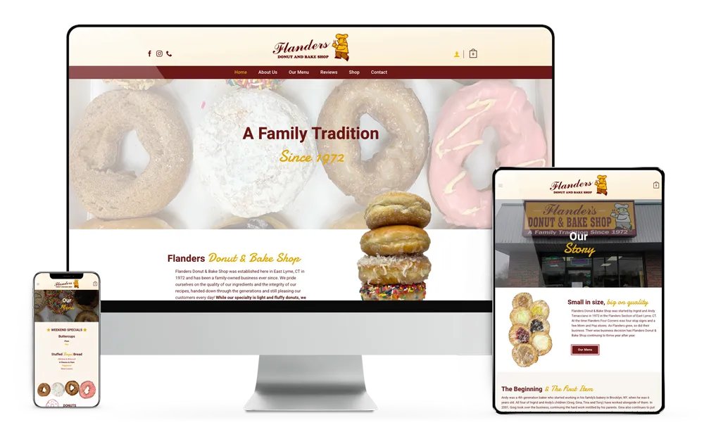 asquaredstudio's tweet photo. Website redesign that is a feast for the eyes, and makes your tummy growl – Flanders Donut and Bake shop
https://t.co/KCJfTvRWin https://t.co/3uHYYJHIYD