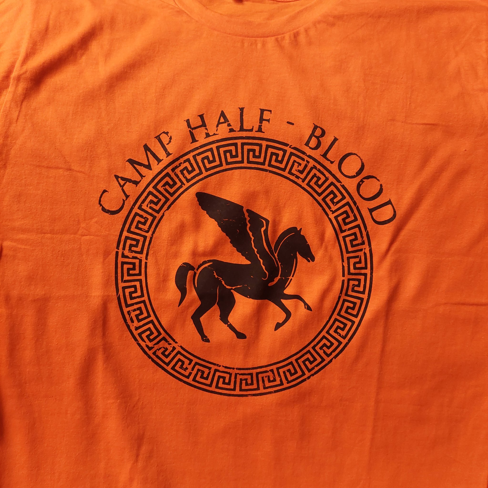 Camiseta Camp Half Blood Meio Sangue Percy Jackson