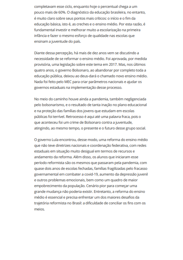 onogueirafilho's tweet photo. Artigo do Fernando Abrucio sobre a reforma do Ensino Médio. De hoje, no @valoreconomico.

Imagens do artigo em 2 tweets 👇

(1/2) https://t.co/o6qaFwrCSk