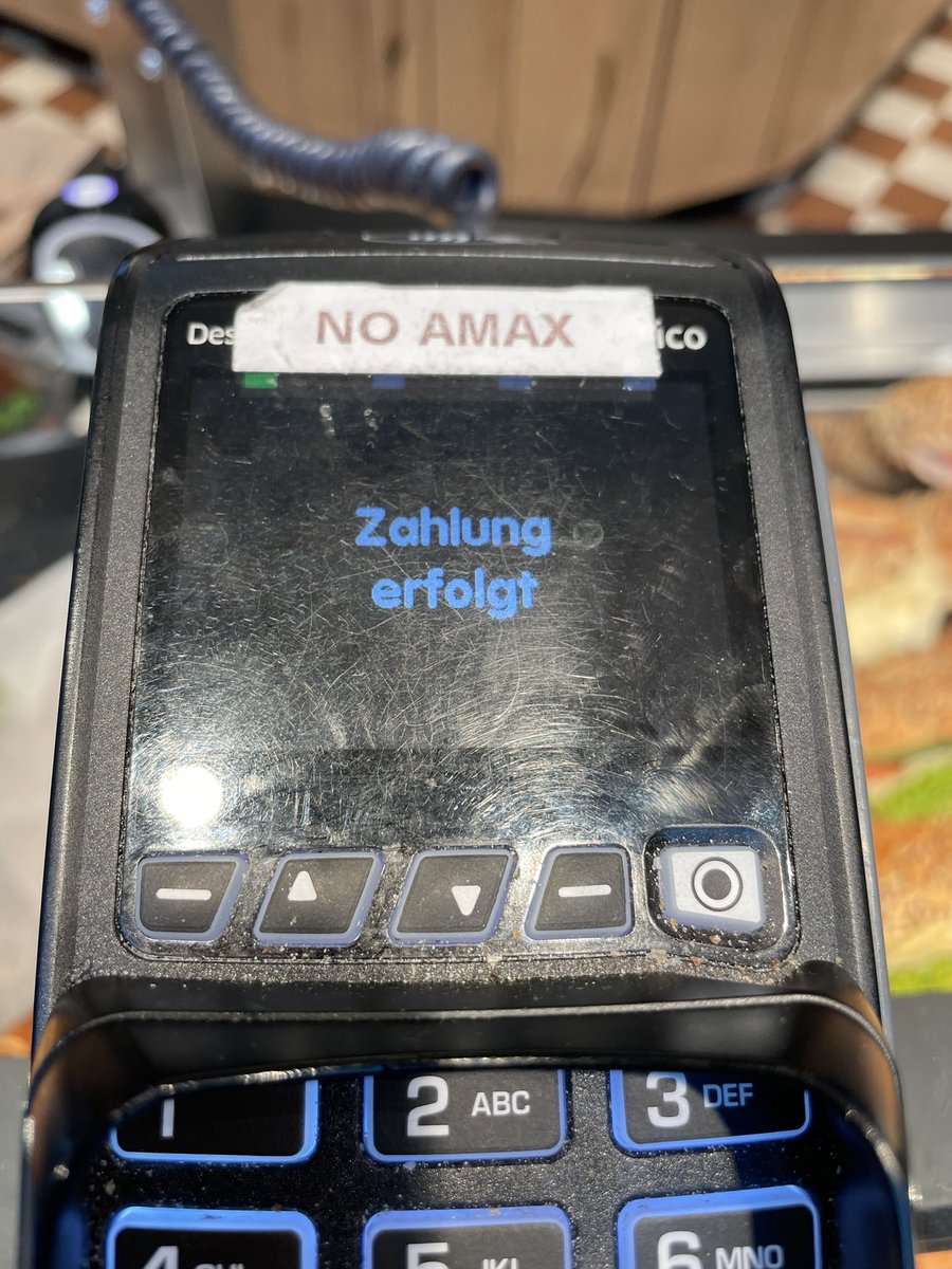 Keine Amax, auf keinen Fall! gesehen FRA Airport). Weißt du Bescheid.