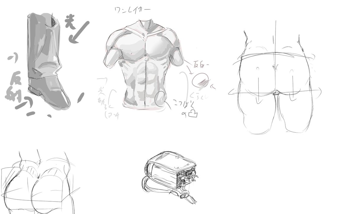 模写 色塗りもちゃんと学べば出来ると思うからがんばれよ自分(描きたいネタがない