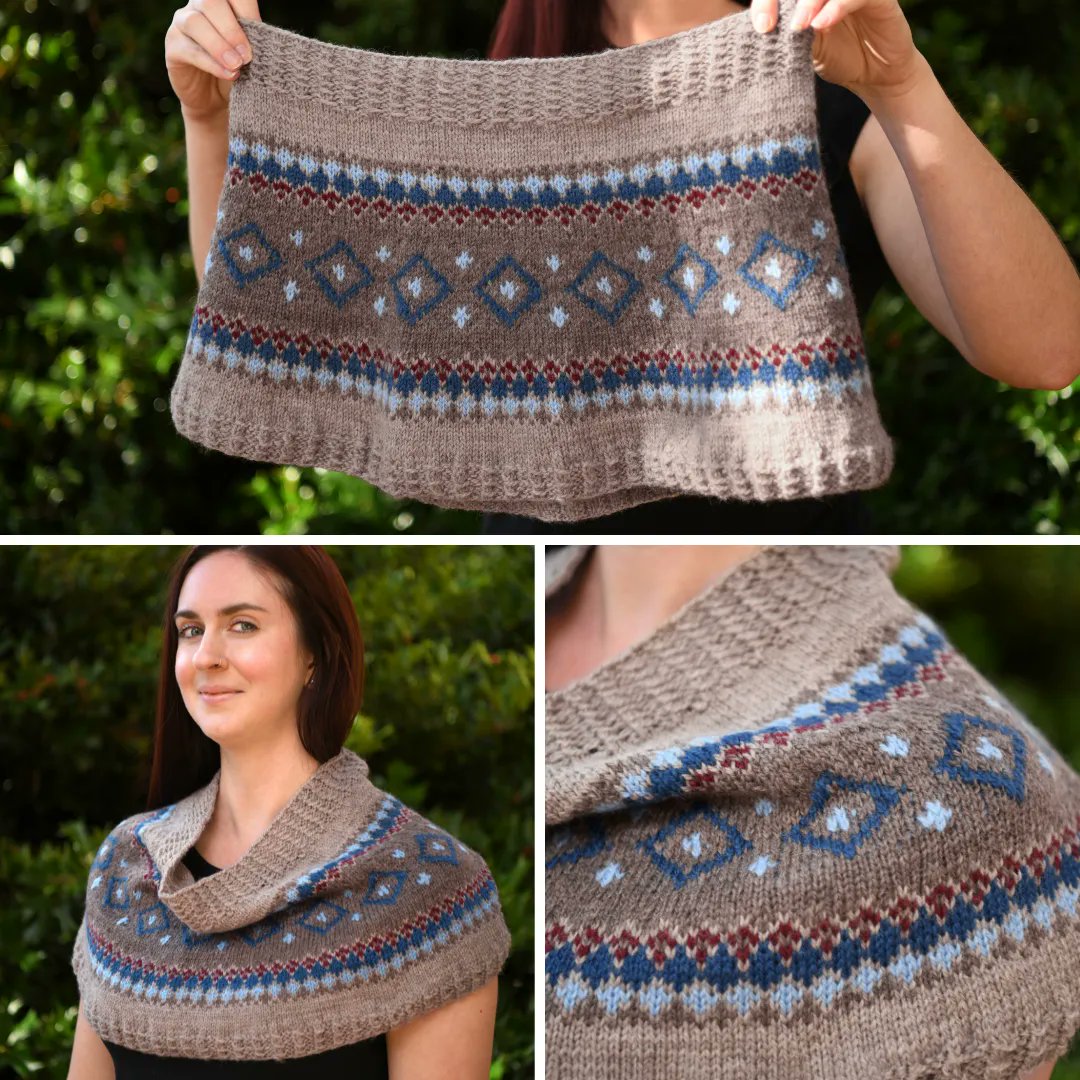 CascadeYarns's tweet photo. Stranded Cowl in Cascade 220 Sport
by Diane Zangl
Download this free pattern on the Cascade Yarns website 
https://t.co/LSJ6gUmOJi 
#CascadeYarns #CascadeFreePatterns #FreePattern #Cascade220Sport #KnitCowl #KnitAccessory #SpringtimeFashion https://t.co/R2aZErDU6M