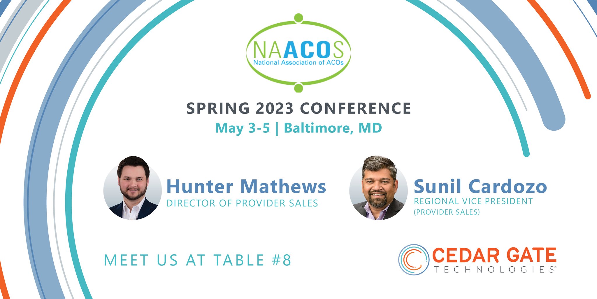 Cedar Gate Technologies on Twitter "NAACOS Spring Conference is almost