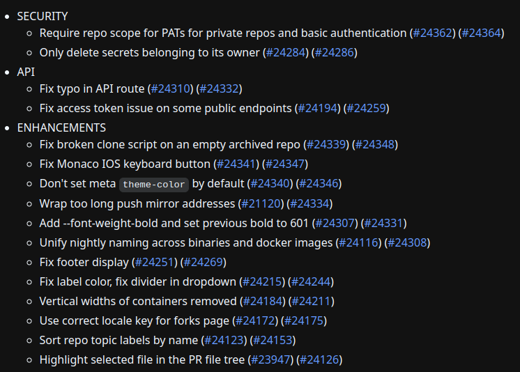 CKsTechNews's tweet image. #Gitea 1.19.2 is out
github.com/go-gitea/gitea…