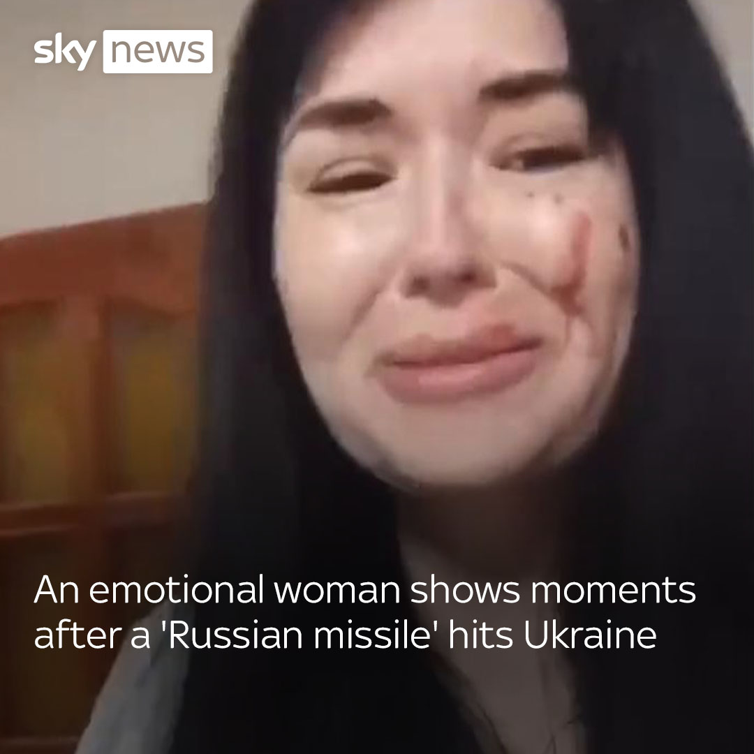 Sky News on Twitter "Ukraine has been bombarded with strikes against