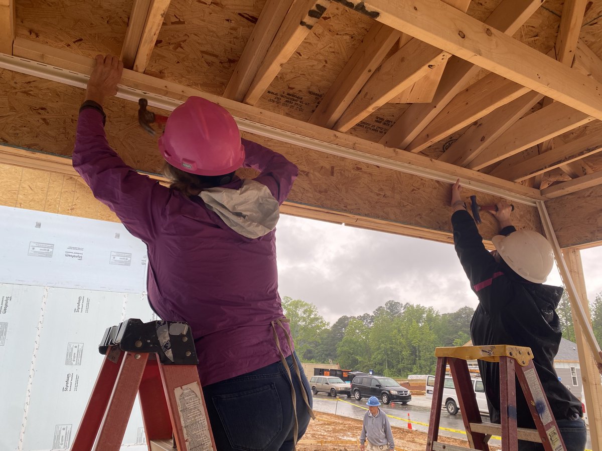 NCBAorg's tweet photo. The Zoning, Planning &amp; Land Use Section completed a service project with Habitat for Humanity yesterday. 🛠️ Thank you to everyone who participated! https://t.co/7oM8SHjMYK