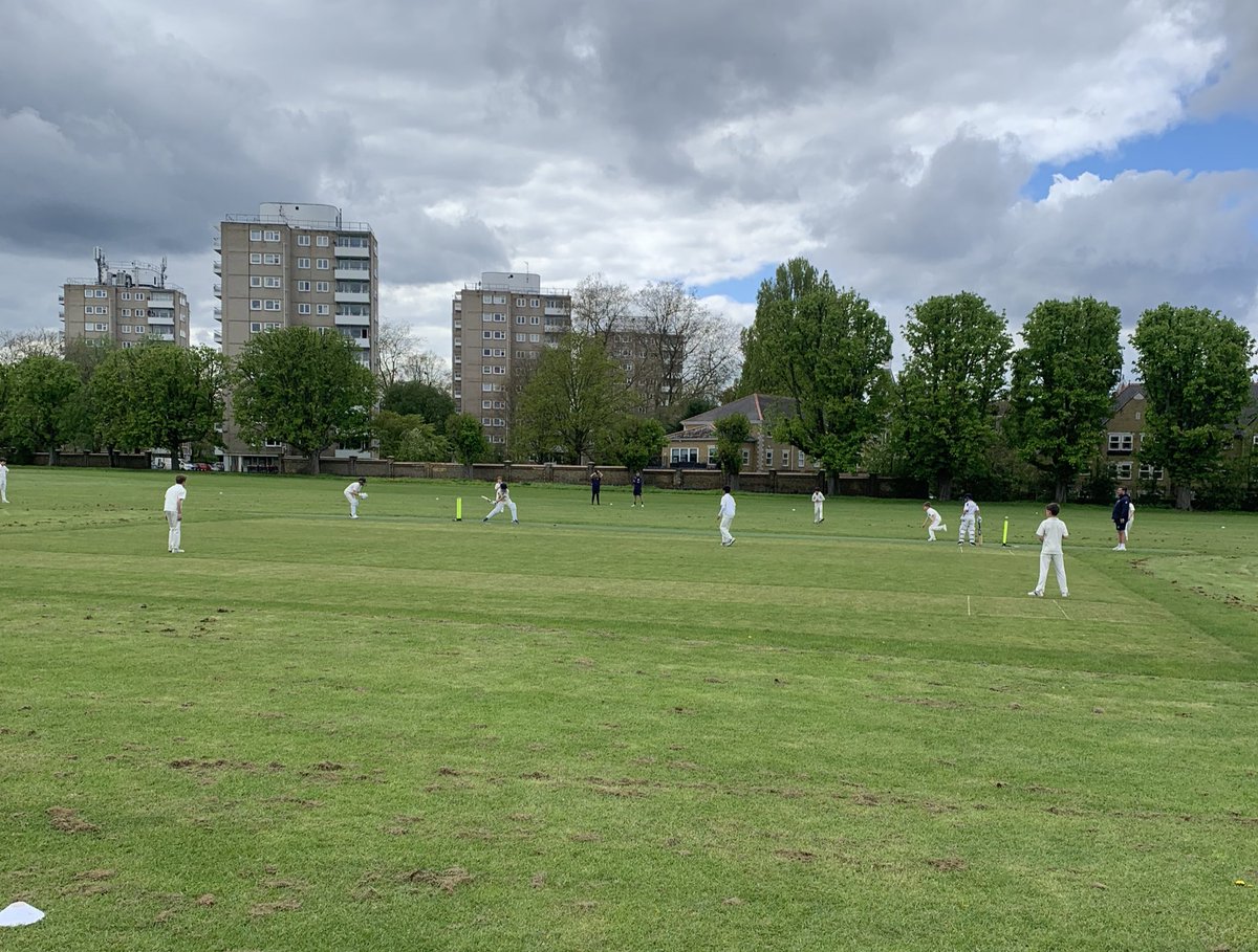 Good start for our Year 6 As. Great bowling performance in the sunshine as they are about to begin their batting against <a href="/NWSnl_Sport/">Sport | Northcote Lodge</a>.