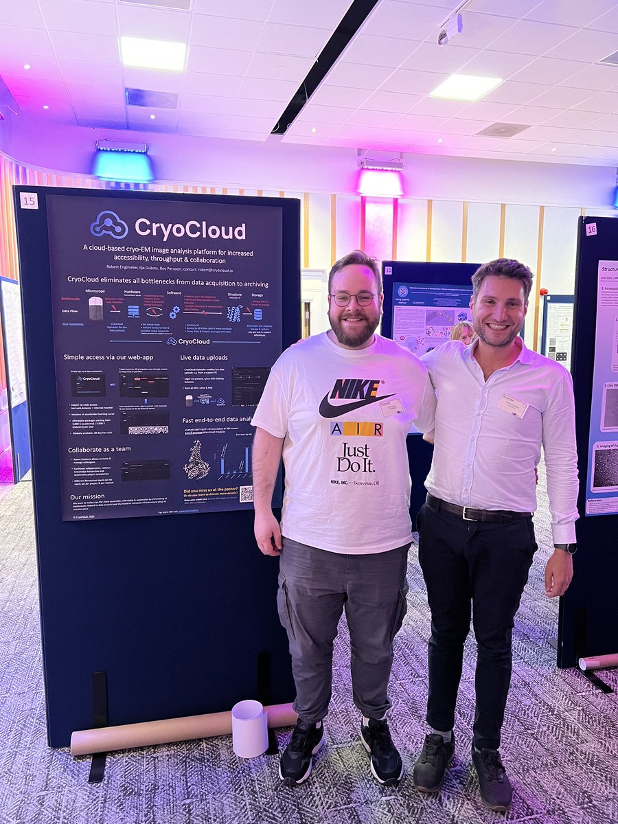 We had a fantastic time at the #CCPEMSS! Big thanks to the organisers, speakers and participants for making it a great experience &amp; for the nice discussions!
Please always feel free to reach out to us fellow #cryoEM enthusiasts - our mission is to make your lives easier!