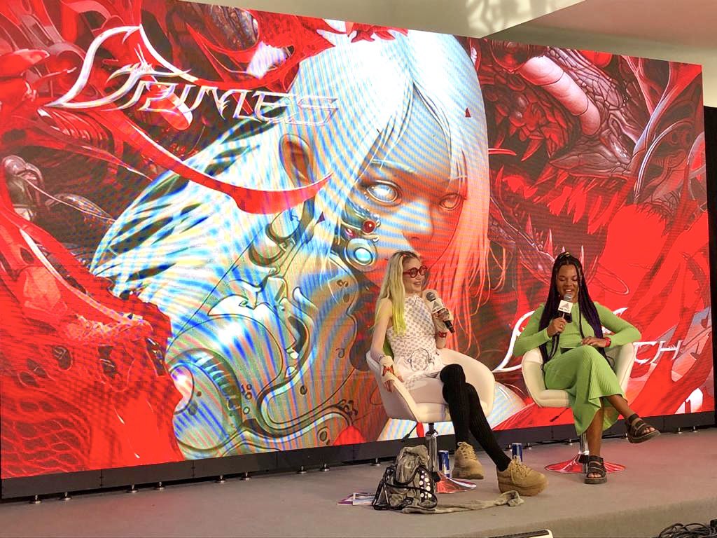 <a href="/JaguarWorldwide/">JAGUAR</a> interview <a href="/Grimezsz/">𝖦𝗋𝗂𝗆𝖾𝗌 ⏳</a> ,final keynote at <a href="/IMSibiza/">International Music Summit</a> 2023 <a href="/ClaireBsPlanet/">Claire Bradley</a>