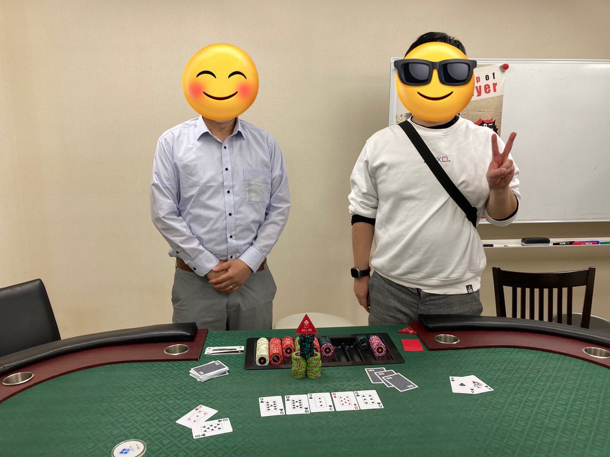 pokerdesuga's tweet image. 本日のサテライト突破者は…

&quot;やっしー&quot;様(初権利)
&quot;KAN&quot;様(3権利)

でした‼️

早く本戦やりたいぜ‼️

#ポーカー　#STPP