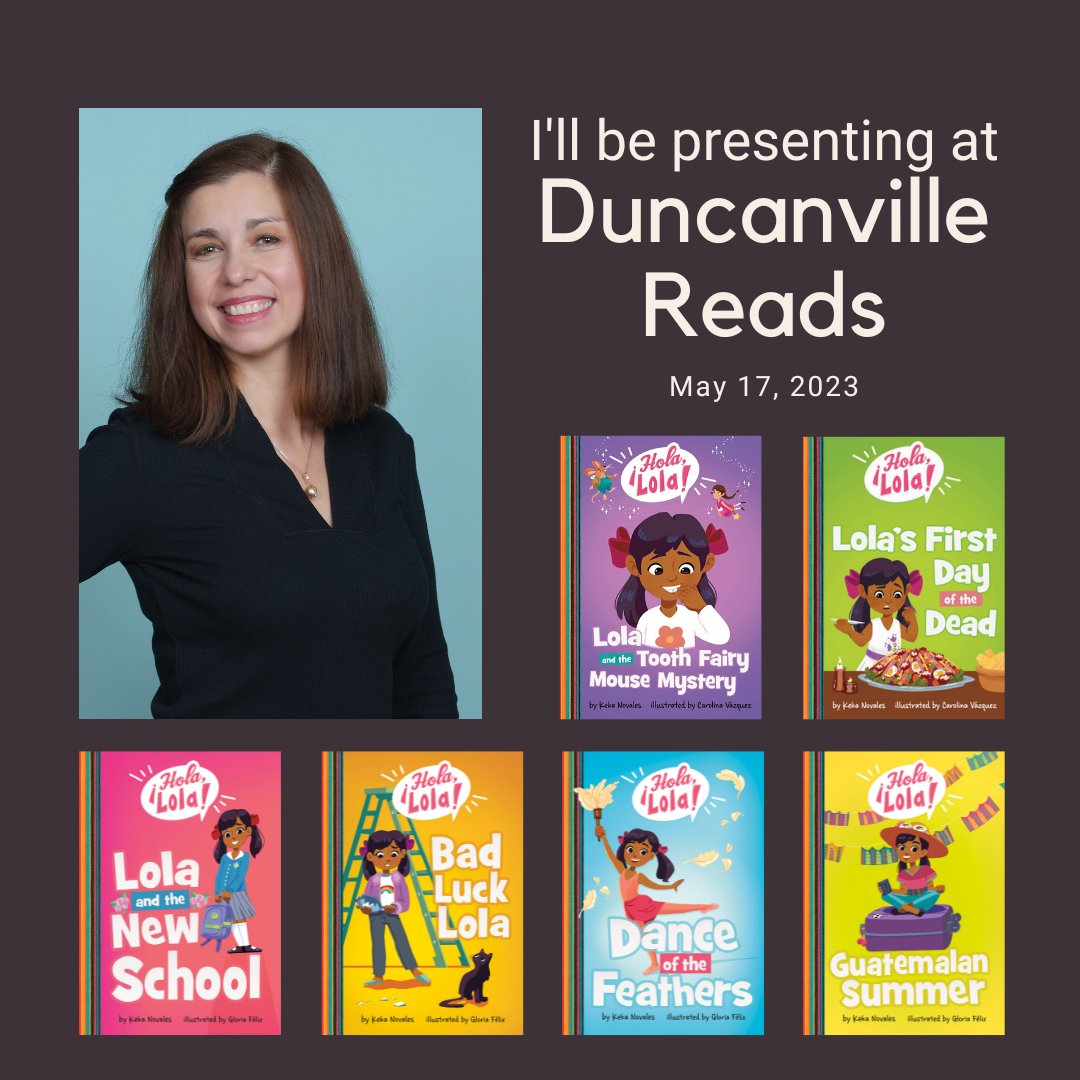 Thank you @DuncanvilleISD  for inviting me to be part of Duncanville Reads! Looking forward to an amazing event! 
#authorevent #duncanvillereads #holalola #authorvisit #kidlit #bookseries #authorreading