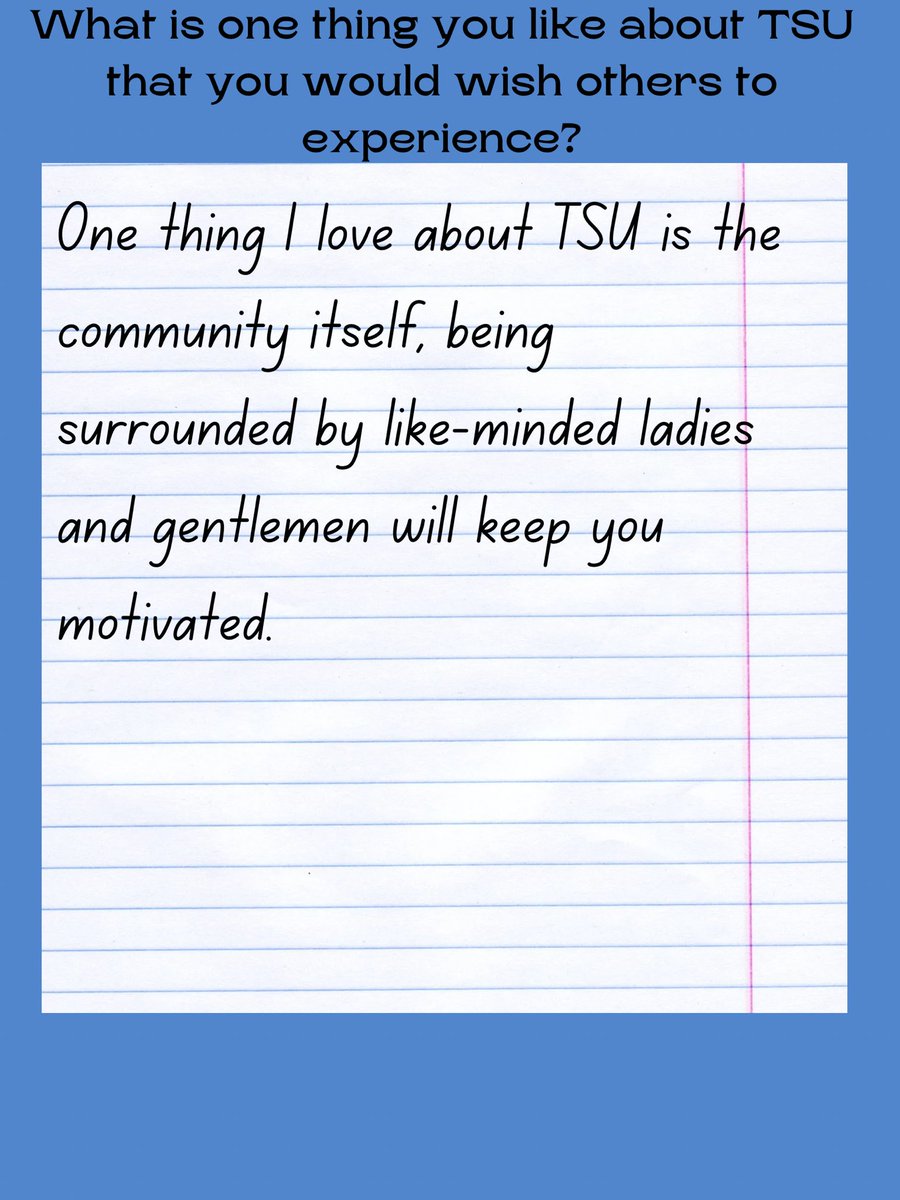 Good morning Tigers! It’s #firstgenfriday! Today we have a #firstgenspotlight for today! Here we have Ms. Ayriel Huckleby! Congratulations Ayriel! 🎉 Thank you for all you do for us! We are so very proud of you! 💙 #firstgen #hbcufirstgen #tsu26💙🐯 #tsu25🐯💙 #tsu24🐯💙 #tsu23💙