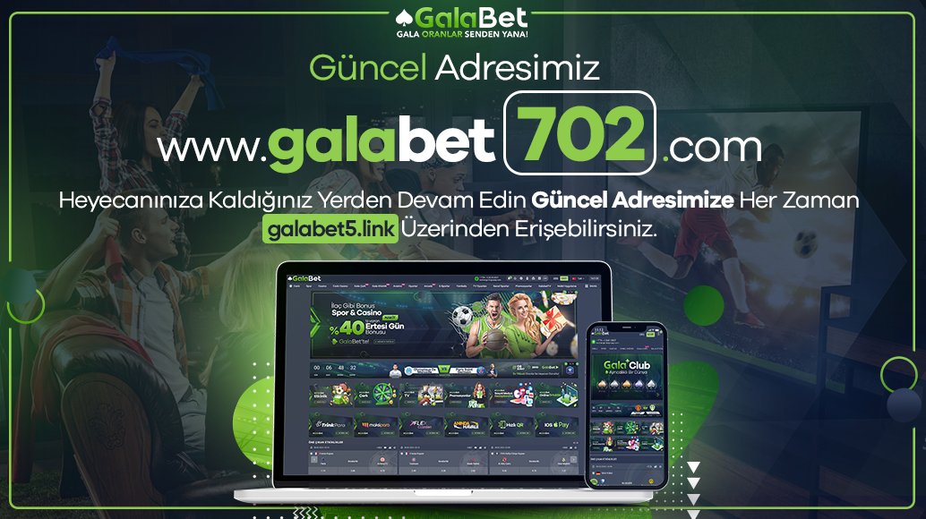 📢 Domain adresimiz güncellenmiştir.

En avantajlı bonuslarla, heyecanınıza kaldığınız yerden devam etmek için hemen giriş yapın galalink.io/sosyal✨ 

♠️ Kesintisiz erişim için GalaBet mobil uygulamamızı indirebilirsiniz.
