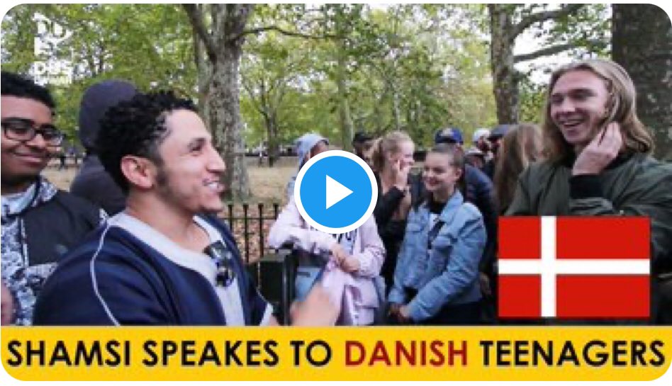 They learn about Islam (Dawah) to Young Danish and Turkish Visitors | Shamsi at Speakers Corner
youtu.be/USDdtv8tmaw