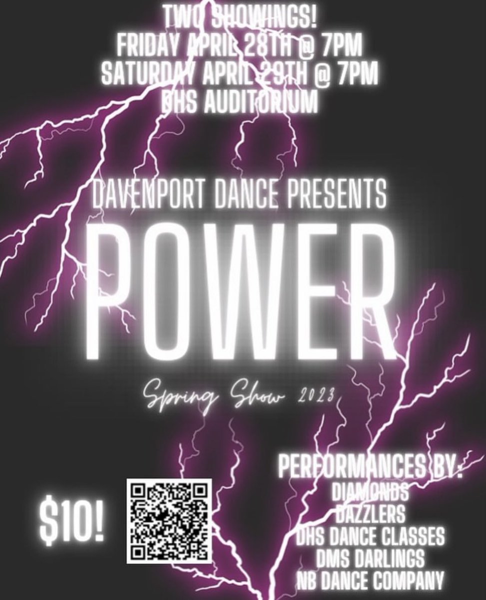 First performance is tonight!! Pls come &amp; support our awesome Dance Teams!  💪⚡️💪⚡️