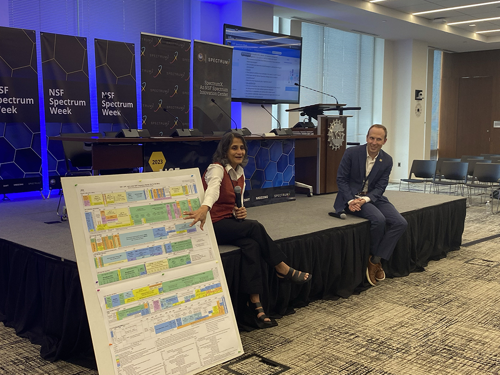SpectrumXCenter's tweet photo. We had a great community listening session on the first day of the @SpectrumXCenter Meeting on Thursday!

Join us for the final day of @NSF Spectrum Week: https://t.co/JXtw9AQ7cq

#NSFSpectrumWeek https://t.co/hRSHMSNpjh