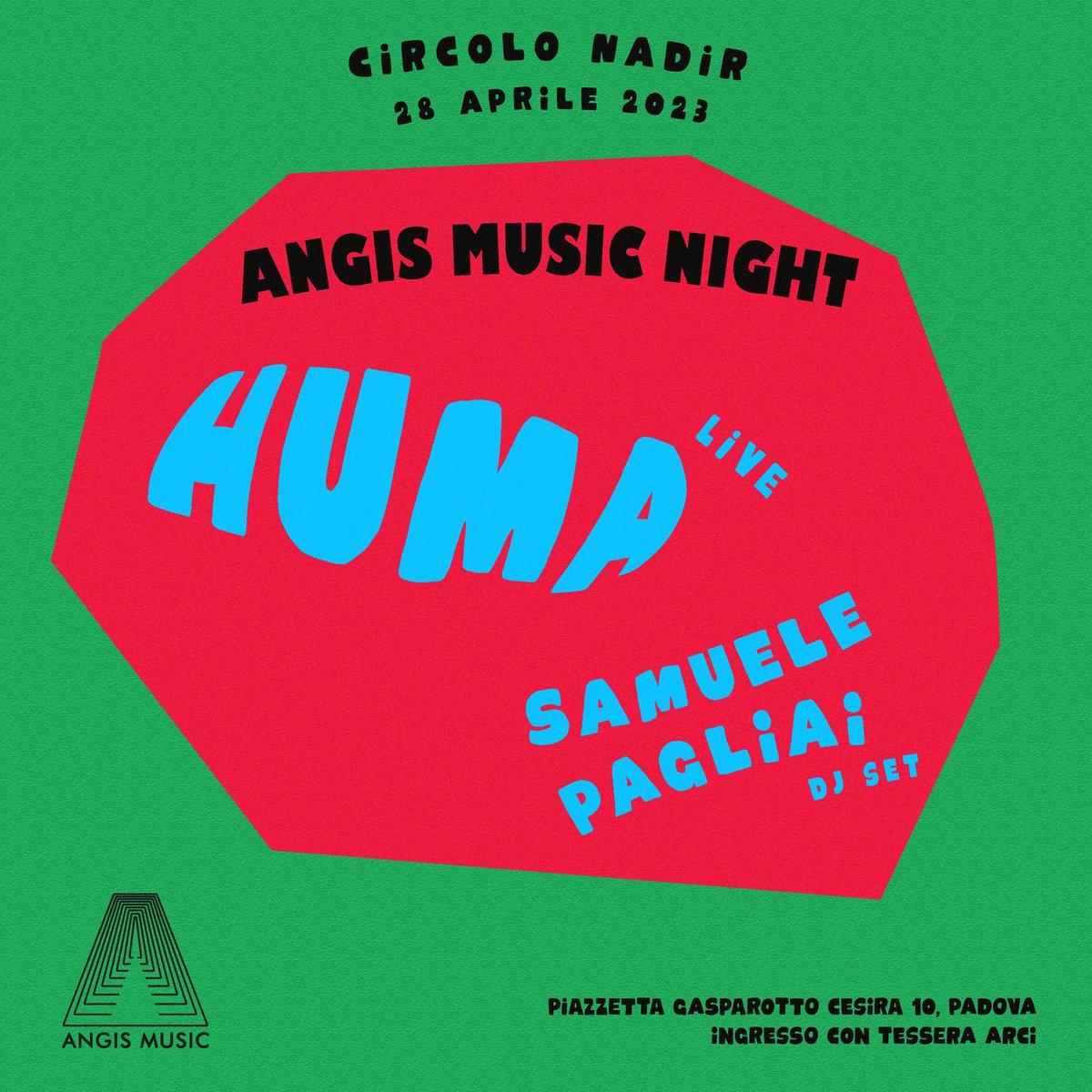 AngisMusic's tweet image. Label showcase in Padova tonight 🔆