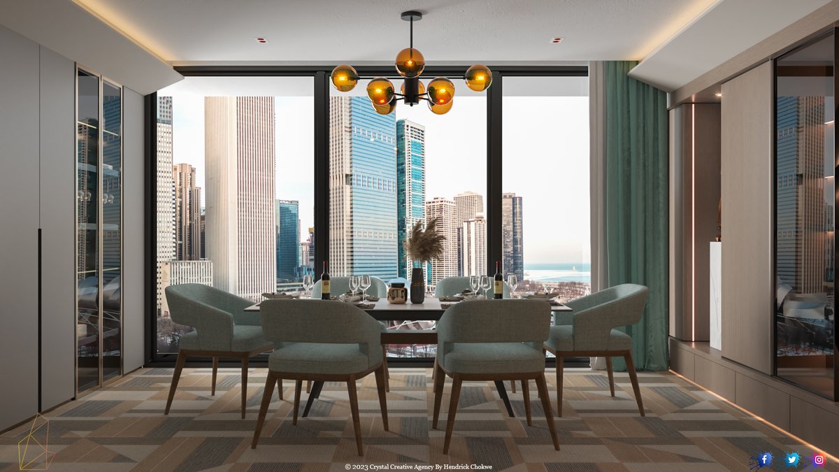 CrystalCreativ_'s tweet photo. The dining room is one of the important spaces that should be of attraction and special elements, so wait no more consult our expert designers.

#interiordesign #interiorstyling #interiordecor #interiorinspiration #luxuryhomes #homesweethome #interiorarchitecture #diningroom https://t.co/6ymVNNrtwY
