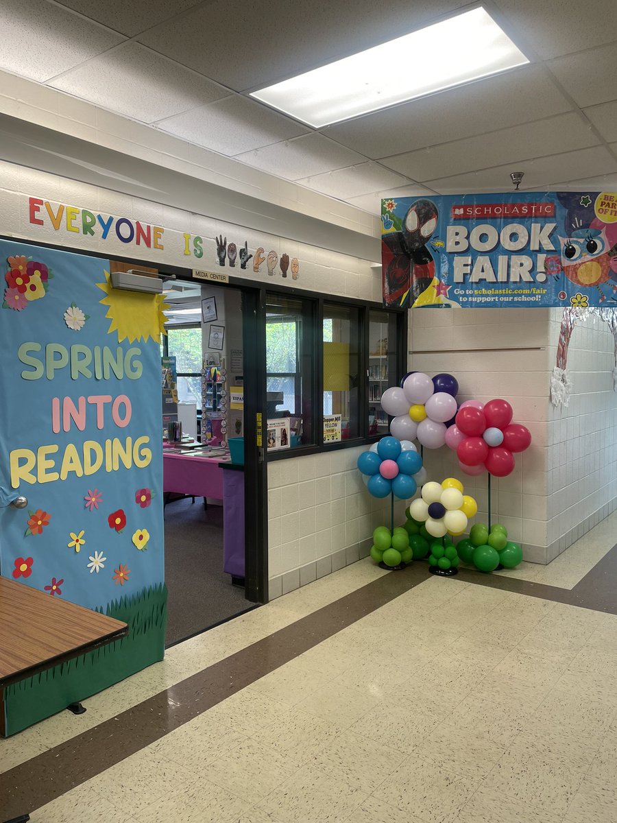 Come check out our Book Fair! @MCPSCommunitySc