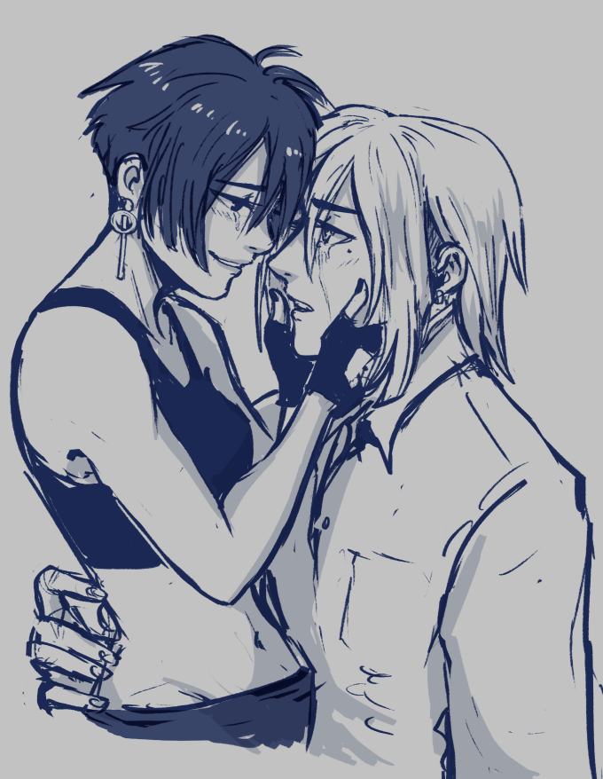 there you are! #vashmeryl doodle.