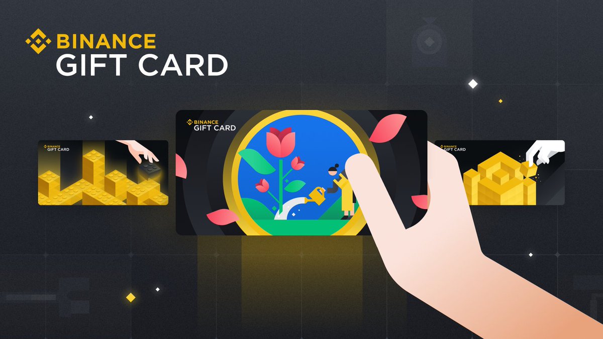 binance's tweet photo. Send customised #Binance Gift Cards to anyone, anywhere, all with zero fees!  

Browse through a number of different collections, including our latest Labour Day collection.  

Start here ➡️ https://t.co/Xytgw4h7pr https://t.co/gWroHhRRDN