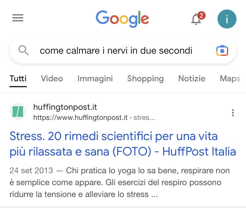 Io ora.