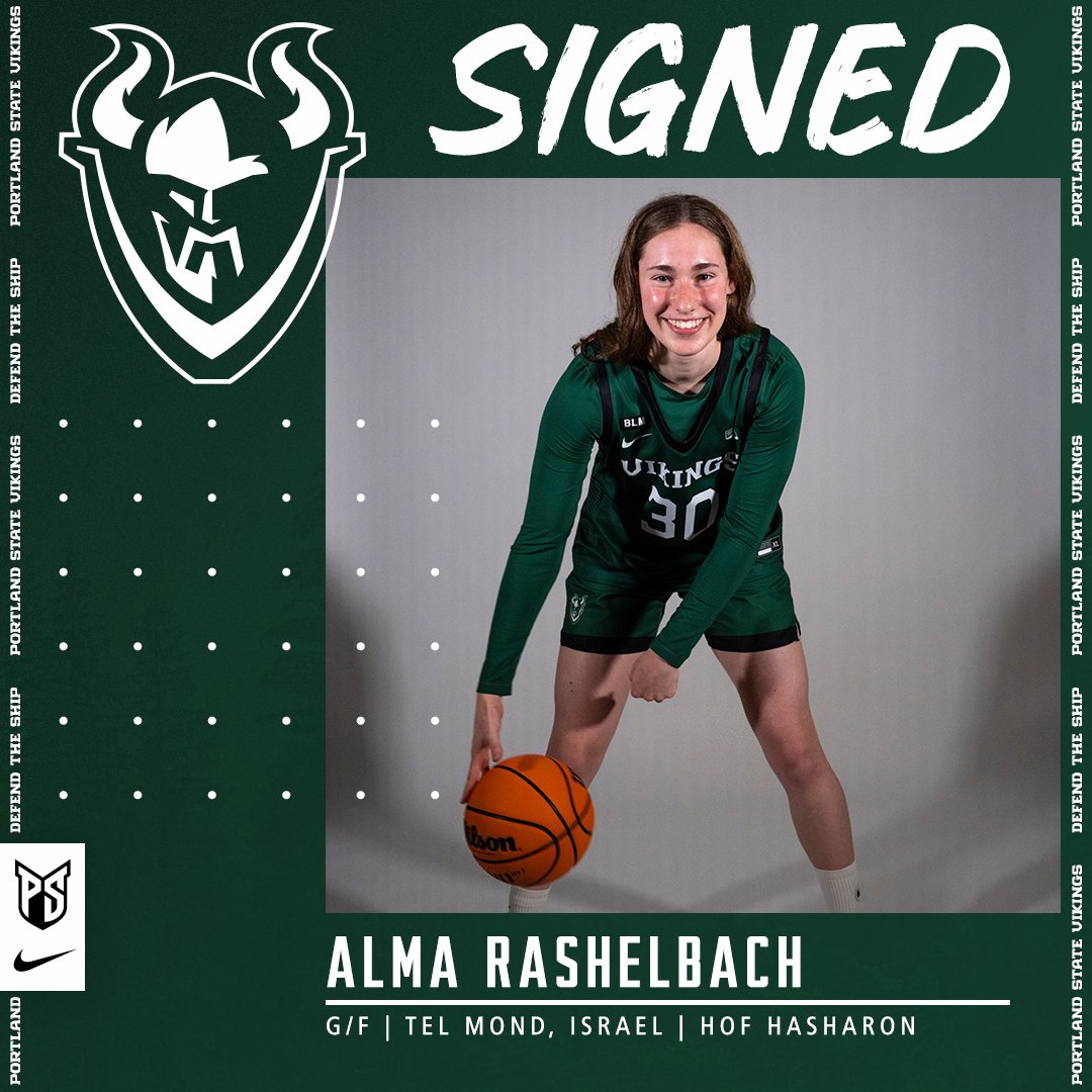 Signed, sealed, delivered! Welcome to the Park Blocks, <a href="/AlmaRashelbach/">Alma Rashelbach</a>!

"Alma brings good size and physicality, along with being a great team player and having the ability to score at all three levels." -- <a href="/CoachChelseyG/">Chelsey Gregg</a> 

➡️ goviks.com/news/2023/4/26…

#GoViks | #BuildTheShip