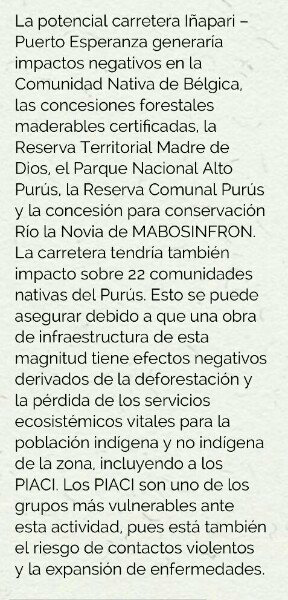 La carretera que amenaza área protegida del Alto #Purús | #Moción102: congresoperu dld.bz/eXVTB