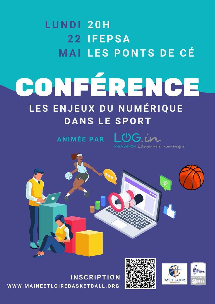 E-réputation de votre club et de vos licenciés, gestion des droits à l’image, gestion du contenu des photos et vidéos publiées, … vous avez un rôle à jouer ! 

Le Comité vous invite à la conférence sur les Enjeux du Numérique de vos clubs animée par <a href="/loginprevention/">LOG.IN</a> 🤝