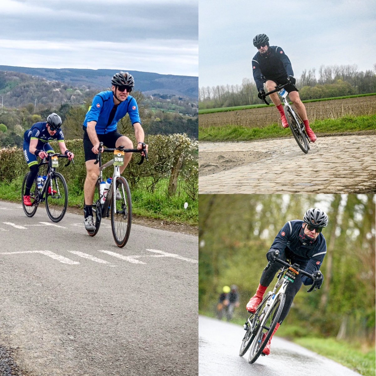 Had a lot of fun riding the sportive events of three cycling monuments: Flanders - Roubaix - Liege.  Each one with it's own challenges, in mixed weather conditions. Next up: climbing the Stelvio (twice). #cycling #werideflanders #ParisRoubaix #liegebastogneliege