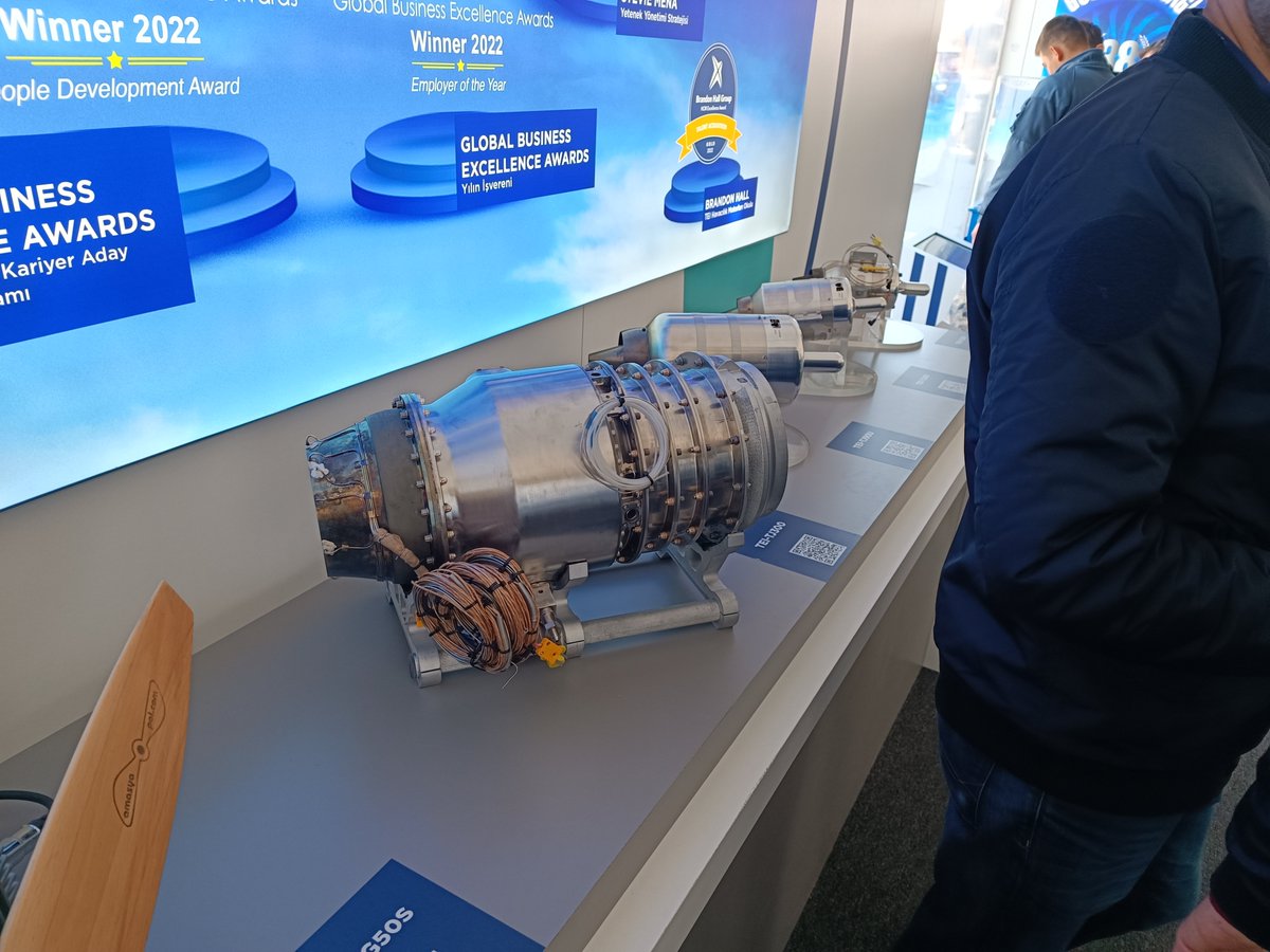 techsoftglobal's tweet image. TEI TUSAS Turbo Jet motorlar ve TEI PG50s