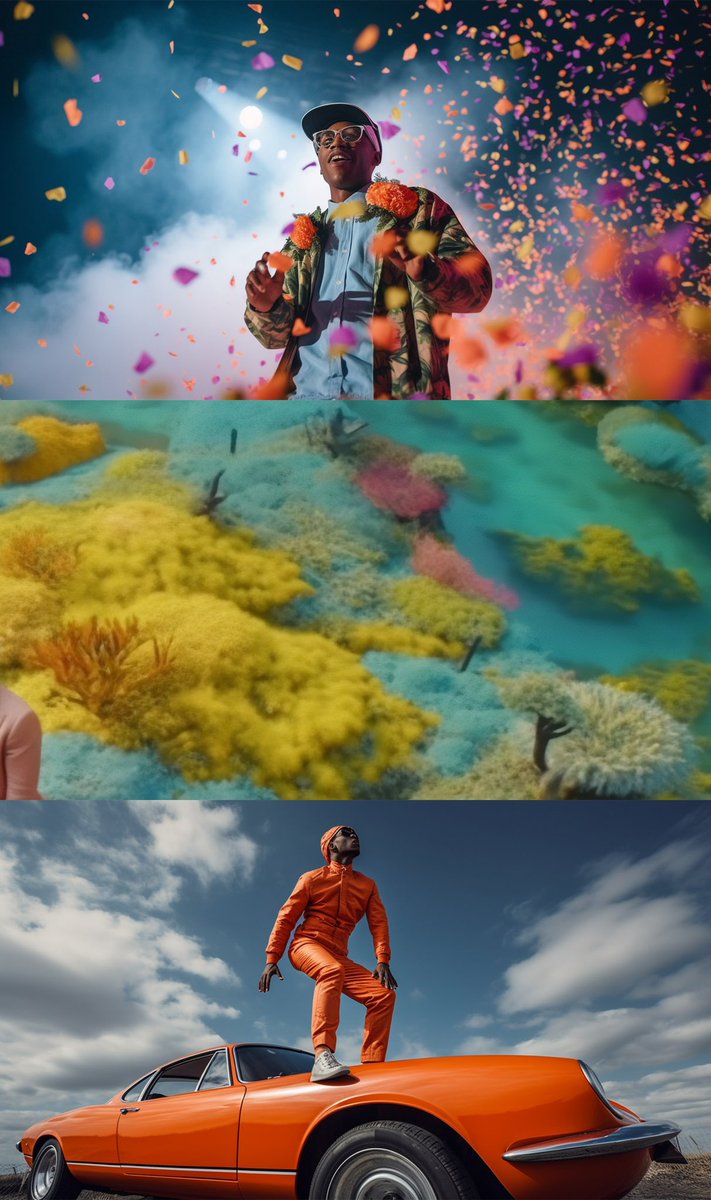 KhristianVinca's tweet photo. Listened to @tylerthecreator’s Camp Flog Gnaw 2018 Set while creating this.

Fully imagined in #MidJourney

(open any image for a surprise) https://t.co/gymgOxcuDq