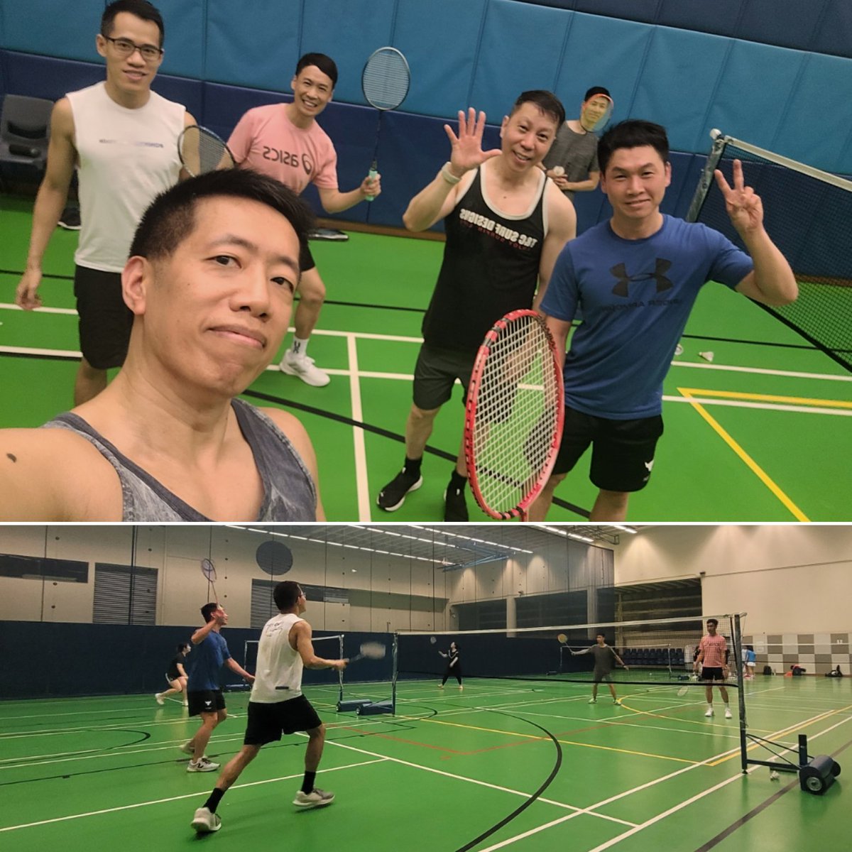 keithinhk's tweet photo. ไปๆไบบๅฐๆๅคๅฒ๏ผๆธ่ฅๆๆ ๐คฃ๐คฃ
#badminton #tgif
#longholidayweekend https://t.co/rnOcwFZjhp