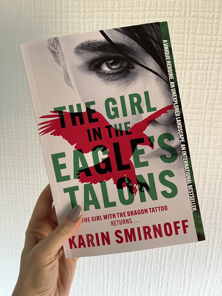 AmandaLlwyd's tweet photo. #BookMail
OMG thank you @maclehosepress for my copy of #TheGirlInTheEaglesTalons only my favourite ever series 🖤🖤🖤
#LisbethIsBACK from Karin Smirnoff &amp; T. Sarah Death https://t.co/V5El766gMl