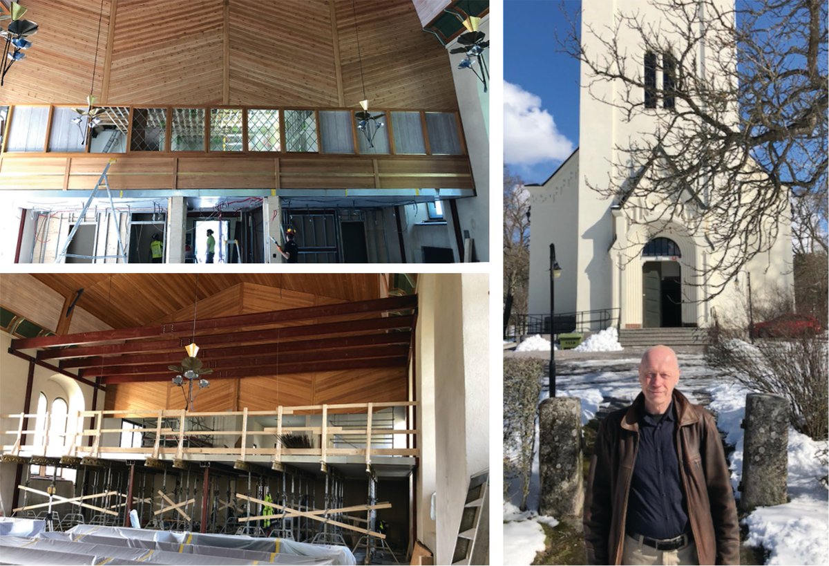 Han bygger tvåvåningshus mitt i Vånga kyrka - Vecka 17 - mailchi.mp/affarsstaden/2…